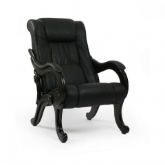 Кресло для отдыха Комфорт Модель 71 венге / Орегон перламутр 120
