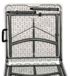 Стол складной чемодан пластиковый Кейт 120, стальной каркас, полиэтилен высокой плотности HDPE