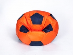 Кресло-мешок Россия Мяч малое Оранжевый/Черный