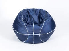 Кресло-мешок Россия Баскетбольный мяч малое Черный/Белый